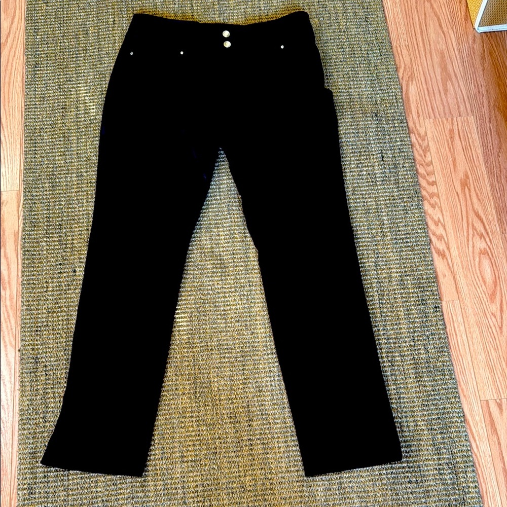 White House Black Market Black Ankle Jeans
